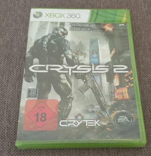 Microsoft Xbox 360 Game Crysis 2 New German Version