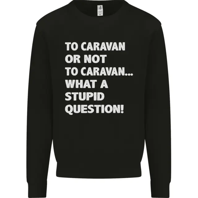 Caravan or Not to? What a Stupid Question Kids Sweatshirt Jumper