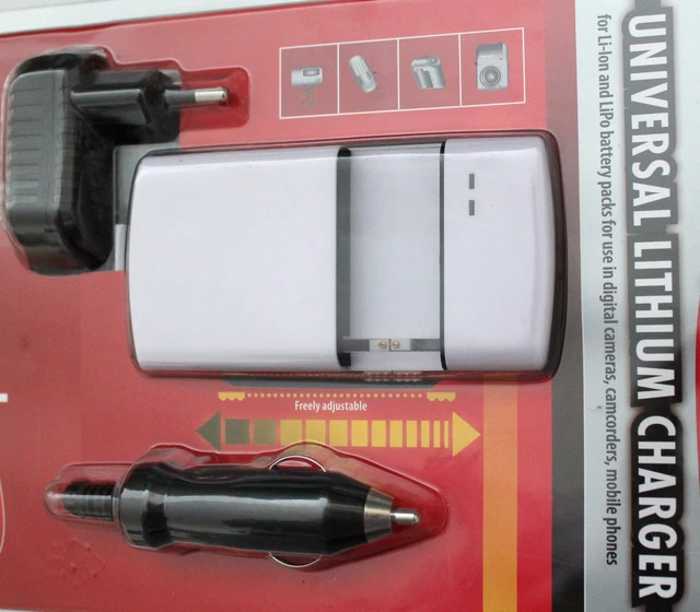 Chargeur rapide compatible avec batterie Li-ion Dewalt 10,8 V 12 V 14,4 V