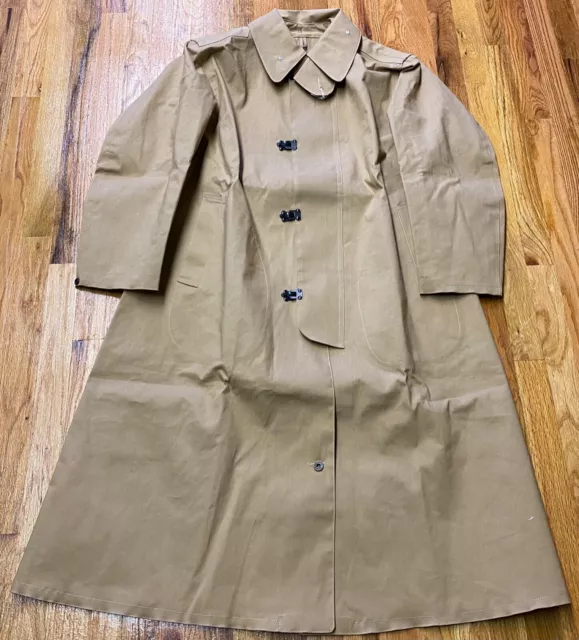 Wwi Us Army M1917 Dismounted Rain Coat Jacket Raincoat-Size 2 (42R-46R)