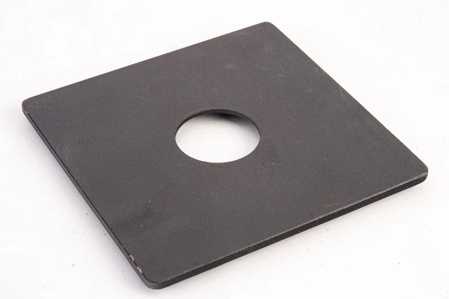 Calumet 50115 C1 8x10 Metal 151mm 6" Square Lens Board with 42mm Hole V12
