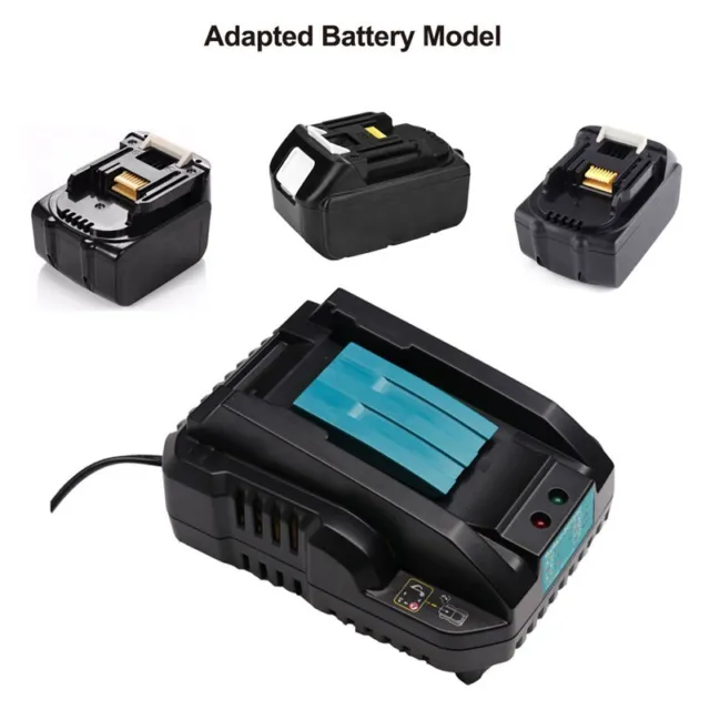 Chargeur polyvalent et fiable pour batteries lithium BL1860 BL1830 BL1850