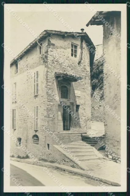 Perugia Assisi Strada Medioevale Foto cartolina RB5590