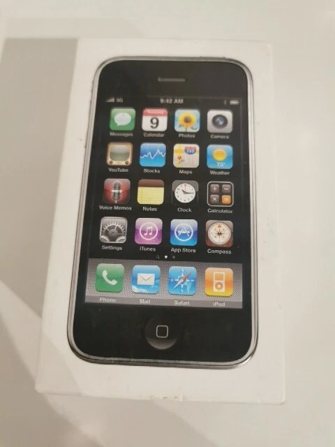Boîte Vide IPhone 3GS Apple - Occasion Pour Collection