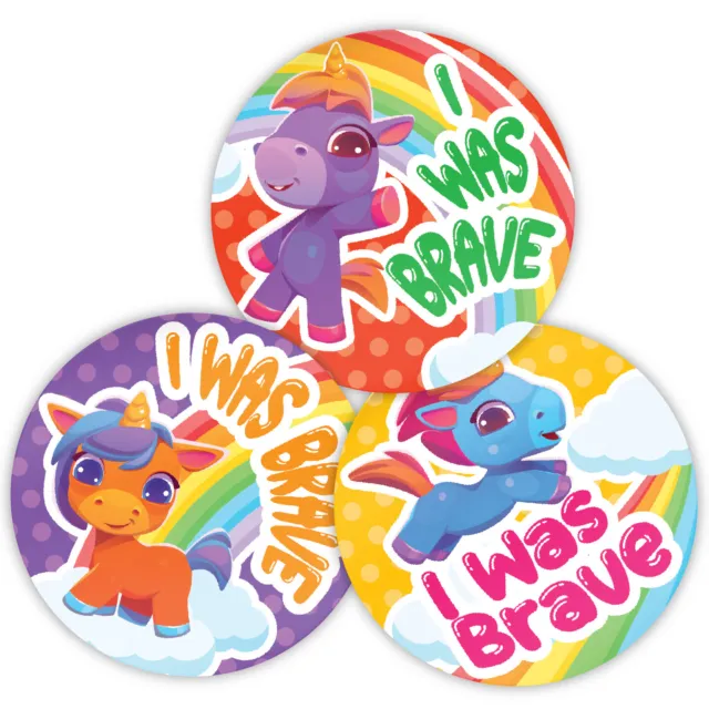 I Was Brave for the Nurse Stickers