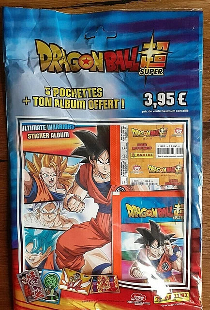 Blister Panini Dragon Ball 12 Pochettes + 1 Offerte - Stickers Univers Dragon Ball Z/GT/Super