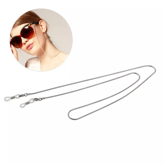 Eyeglass Chain Metal Non-slip Silver Copper Glass Holder Neck Strap Woman