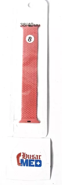 Armband für Apple Watch rosa stoff 38/40mm