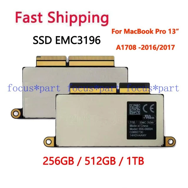 Apple純正 SSD Macbook Pro A1708 Pcie 256GB Odyson - 256GB SSD (PCIe 3.0 x4) Replacement for MacBook Pro
