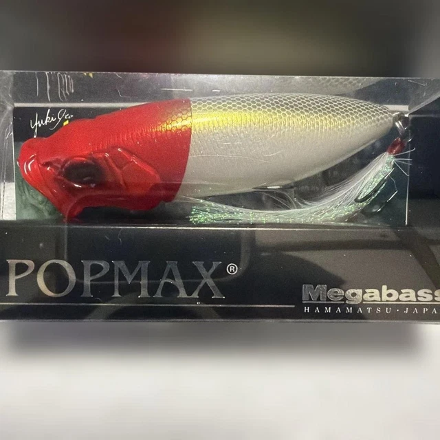 MEGABASS POPMAX (SP-C) RED HEAD £136.67 - PicClick UK