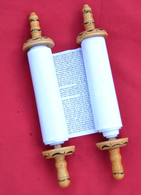New Small Judaica sefer torah Scroll Book Hebrew Bible Judaica israel 3