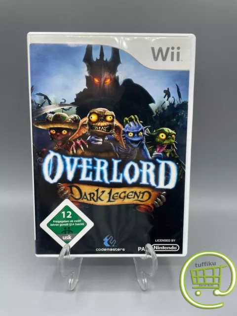 Overlord: Dark Legend | Nintendo Wii | IMBALLO ORIGINALE | istruzioni | completo ✔️
