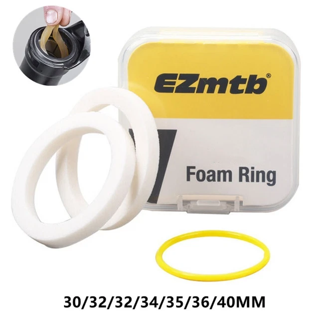 Versatile Sponge Rings for Bike Front Fork Ideal for Fox/Rockshox (30 40mm)