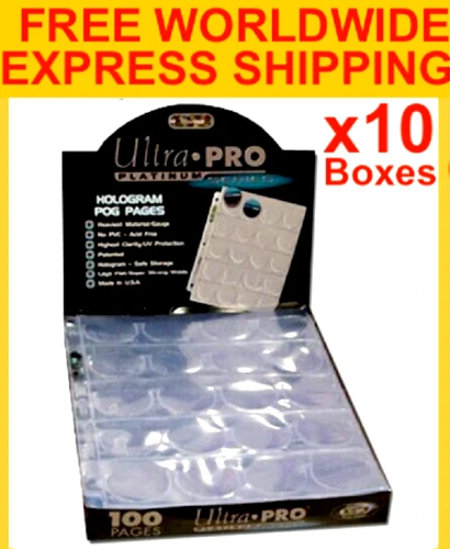 30 Ultra Pro 3-Pocket Platinum Sleeves – Currency, Banknote, Ticket & Note Storage Pages 12 thumbnail image