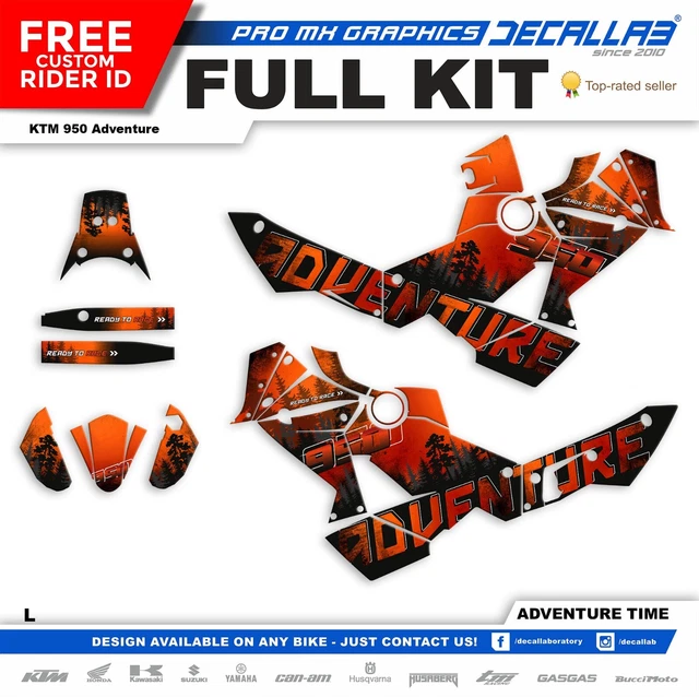 ktm 950 adventure decals