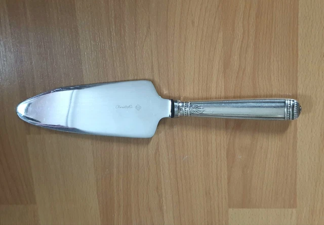 Rare Pelle à Tarte CHRISTOFLE 26cm – Modèle MALMAISON – Argent Plaqué 1921 – Occasion