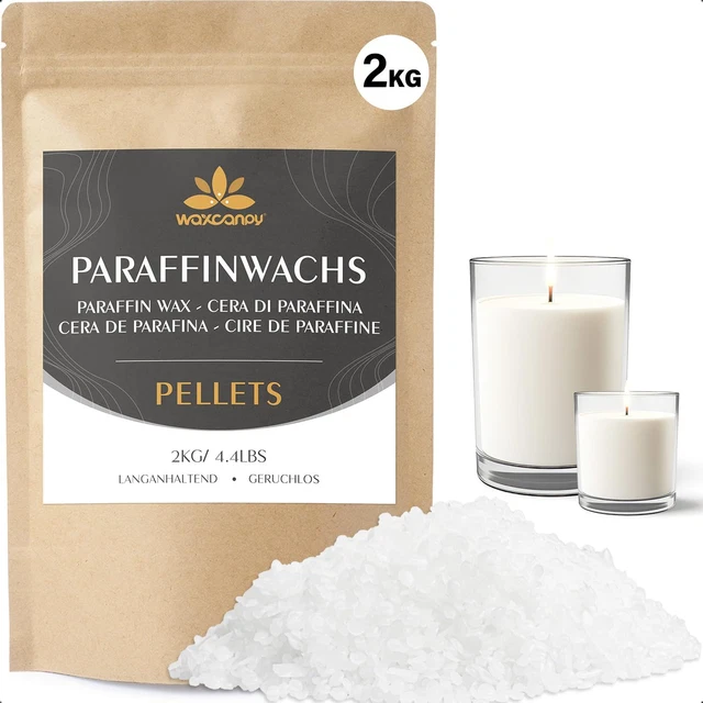 ALLAVA 20 candele di colore con 100 stoppini per candele, colori per candele, cera per candele, cera di soia, cera d'api, cera di paraffina, cera gel