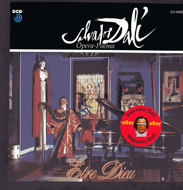 SALVADOR DALI - Etre Dieu Opera Poem 3 CD Set - Igor