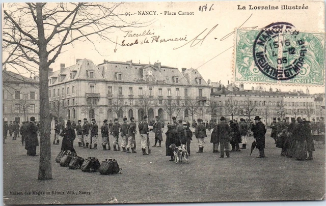 54 NANCY - vue de la place carnot.
