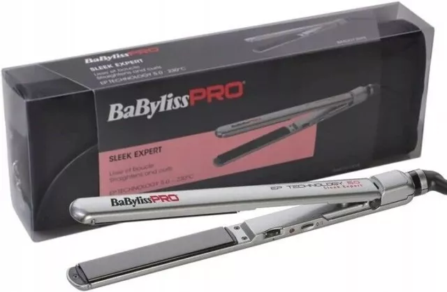 Babyliss Pro BAB2072EPE Lisseur Sleek Expert Chauffage autorégulateur