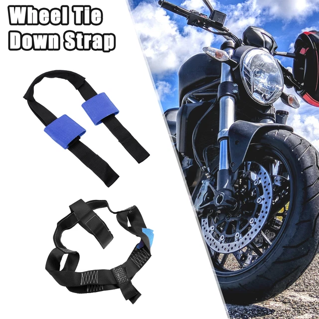 1 set cinghia trasporto ruota posteriore anteriore nylon nero blu