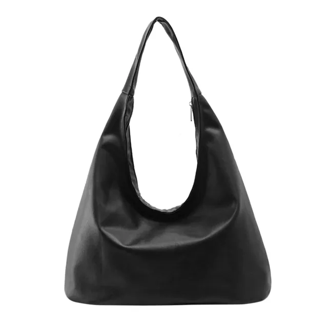 fr Women Leather Hobo Bag Casual Large Tote Handbag Underarm Bag Daily Dating Pu