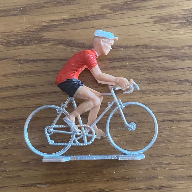 Maillot Cycliste Vintage AU TOUR DE FRANCE - Années 60/70 - Bleu - Taille Homme - Acrylique