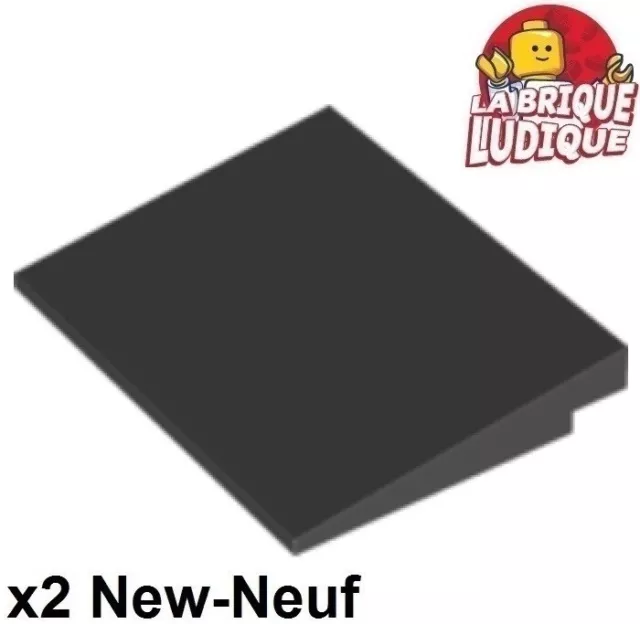 Lego 2x slope brique pente inclinée toit roof rampe 10° 6x8 noir/black 4515 NEUF