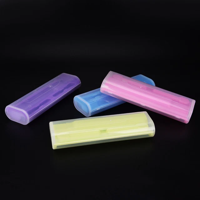 Limpiador retenedor transparente cepillo de dientes eléctrico