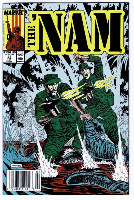 THE 'NAM #27 in VF+ condition a 1989 Marvel war comic