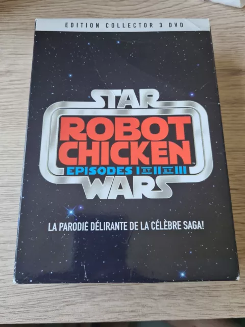 Robot Chicken Star Wars Épisodes I , II et III COFFRET COLLECTOR 3 DVD