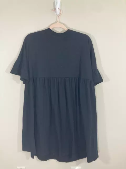 Nuevo con etiquetas Camiseta de Maternidad Asos Negro Vestido Básico