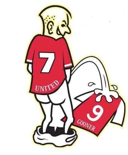 Manchester United FC Football Club NEW Man Utd Joke Fridge Magnet 45mm x 70mm