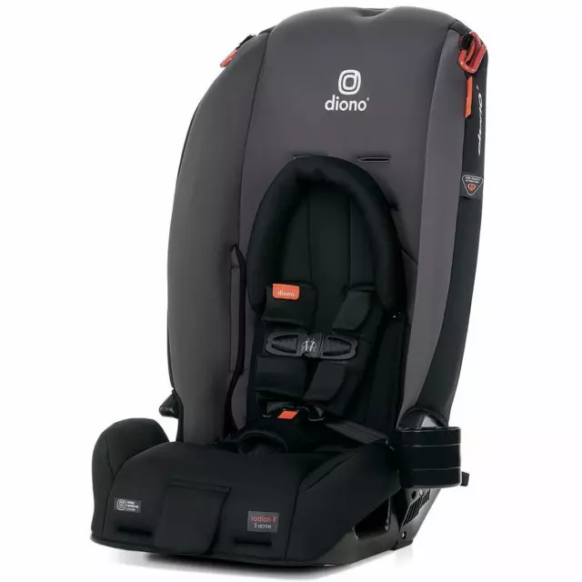 Diono 2020 Radian 3RX Grey Slate, 3-in-1 Convertible, Infant Insert, Brand New