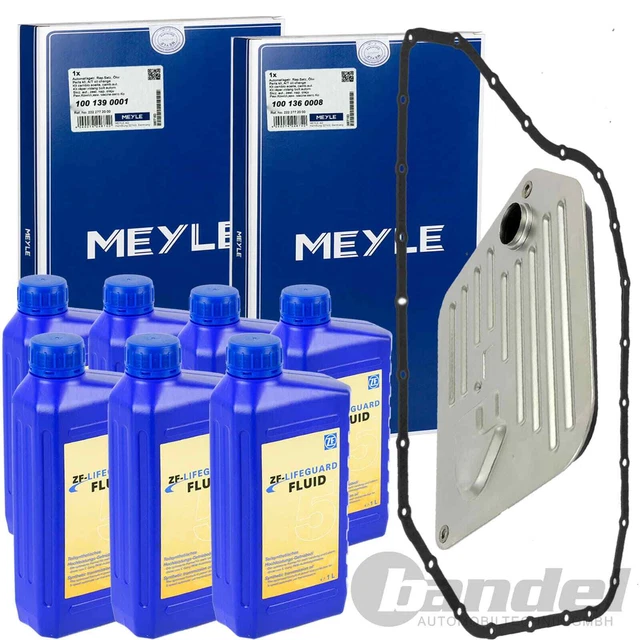 KIT FILTRI IDRAULICI MEYLE AUTOMATICO 5HP24 FLA+FLUID 5 per AUDI A6 C5 C6 A8 4D