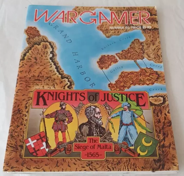 The Wargamer Magazine #50 Knights of Justice - Unpunched - VGC (like SPI)