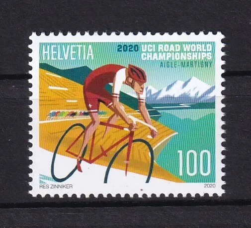 Switzerland-2020- Cycling-Mnh-(Ref 1-4)