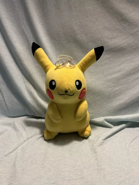 Vintage Pokemon Pikachu 8”  Plush Suction Cup Window Hanger Nintendo