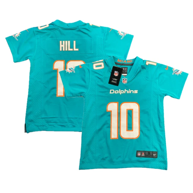 Maglietta Miami Dolphins NFL Nike Home Top bambino - Hill 10 - Nuova