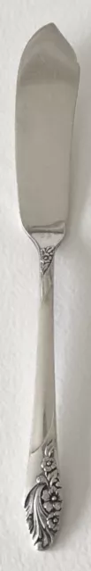 1950 ONEIDA Community EVENING STAR Master Butter Knife Silverplate Silver Plate