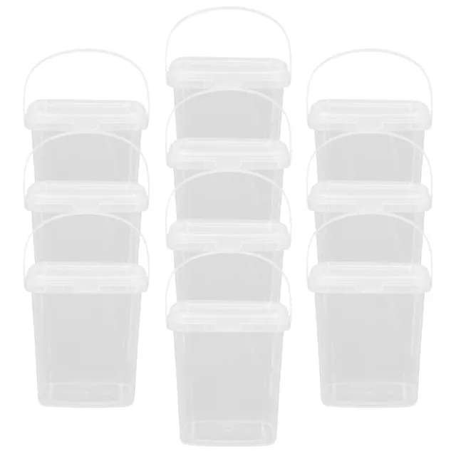 10 Pcs Ice Cream Containers Buckets with Lids Homemade Food