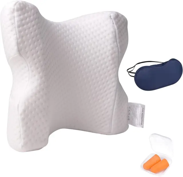 Grand Couple Pillow Cuddle Pillow Neck Cervical Memory Foam Pillow Slow Rebound