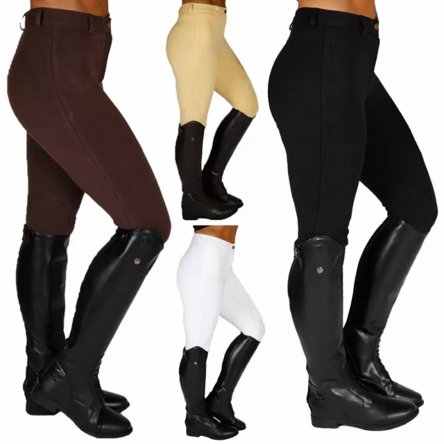 Womens Pony Horse Riding Showing Competition Stable Yard Jodhpur Breeches 26-48