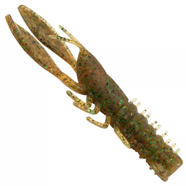 FOX RAGE Creature Crayfish 9cm Verde Pumpkin 6 Pezzo Granchi Esca IN Gomma