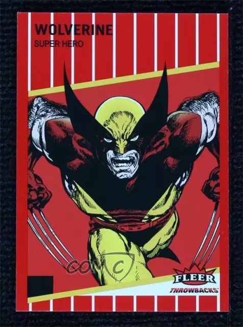 2023 Fleer Throwbacks '89 Marvel Edition Red -  Wolverine #4