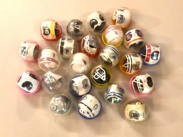 Vintage 80s-90s NFL Helmet Gumball AA OPI Vending Machine Plastic Mini Football