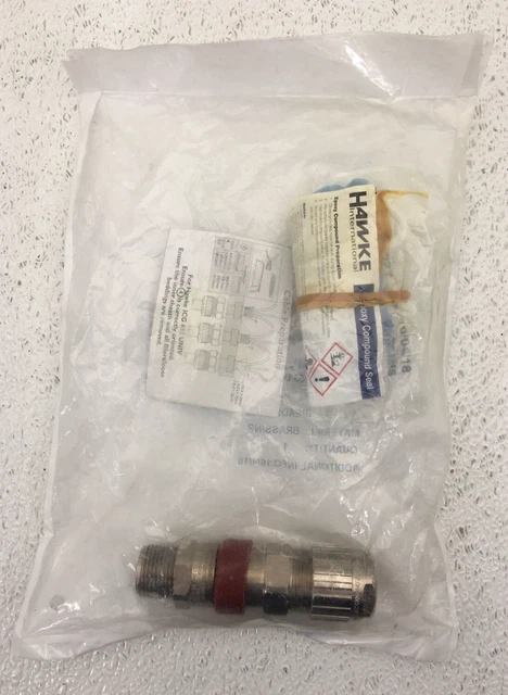 ICG653 UNIVERSAL HAWKE INTERNATIONAL CABLE GLAND OS M20 Nickel Plated