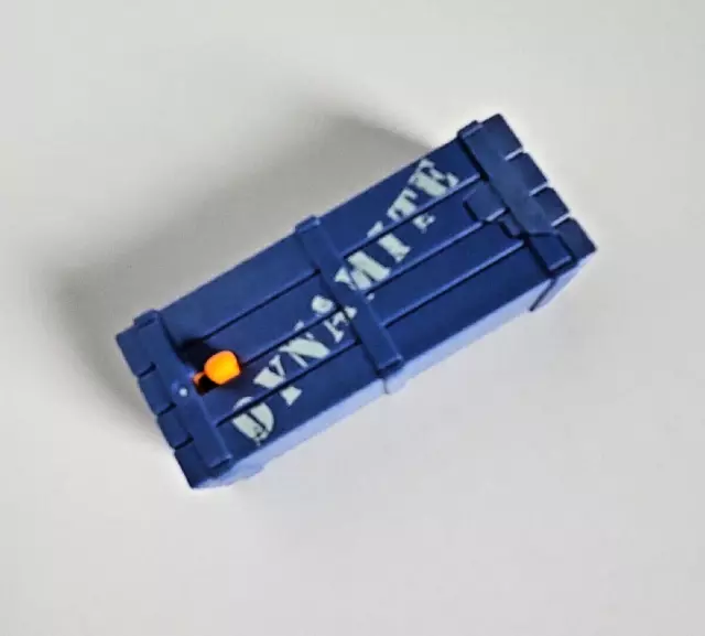 Playmobile Western BLUE CRATE old west cowboy Action Figure  Accessory