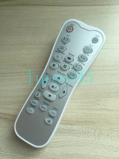 Replace Remote Control for Optoma Projector HD25-LV Br-3037b HD33 Br-3061b EH300
