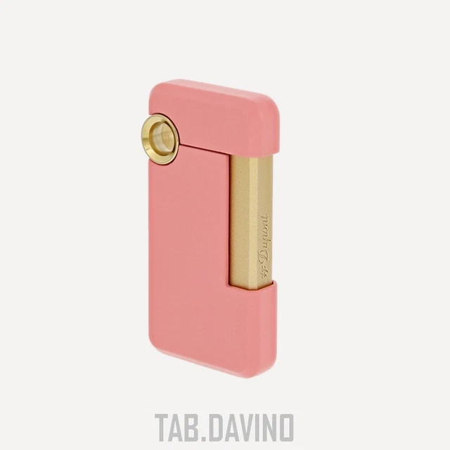 Accendino S.t. Dupont Monr - O Hooked Pink Gold Jet Flame 032033